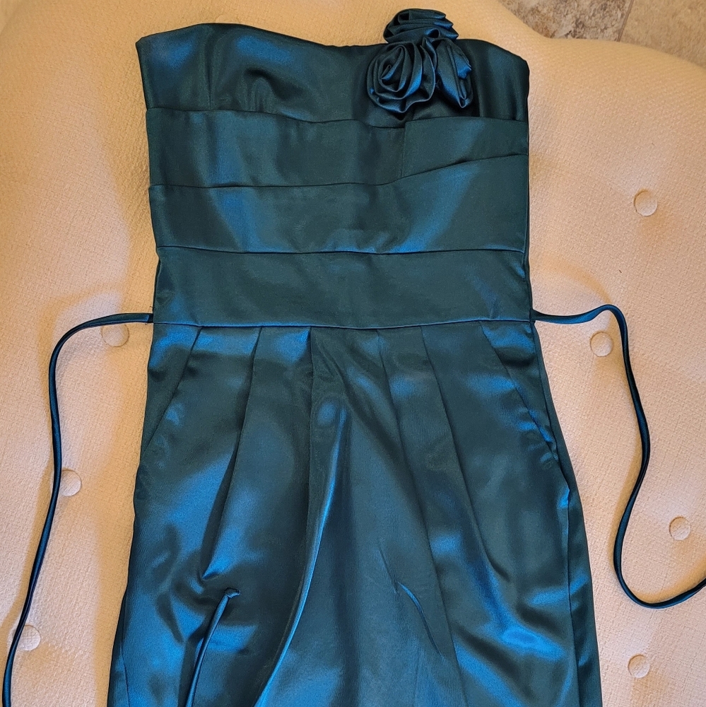 Teal dress 👗